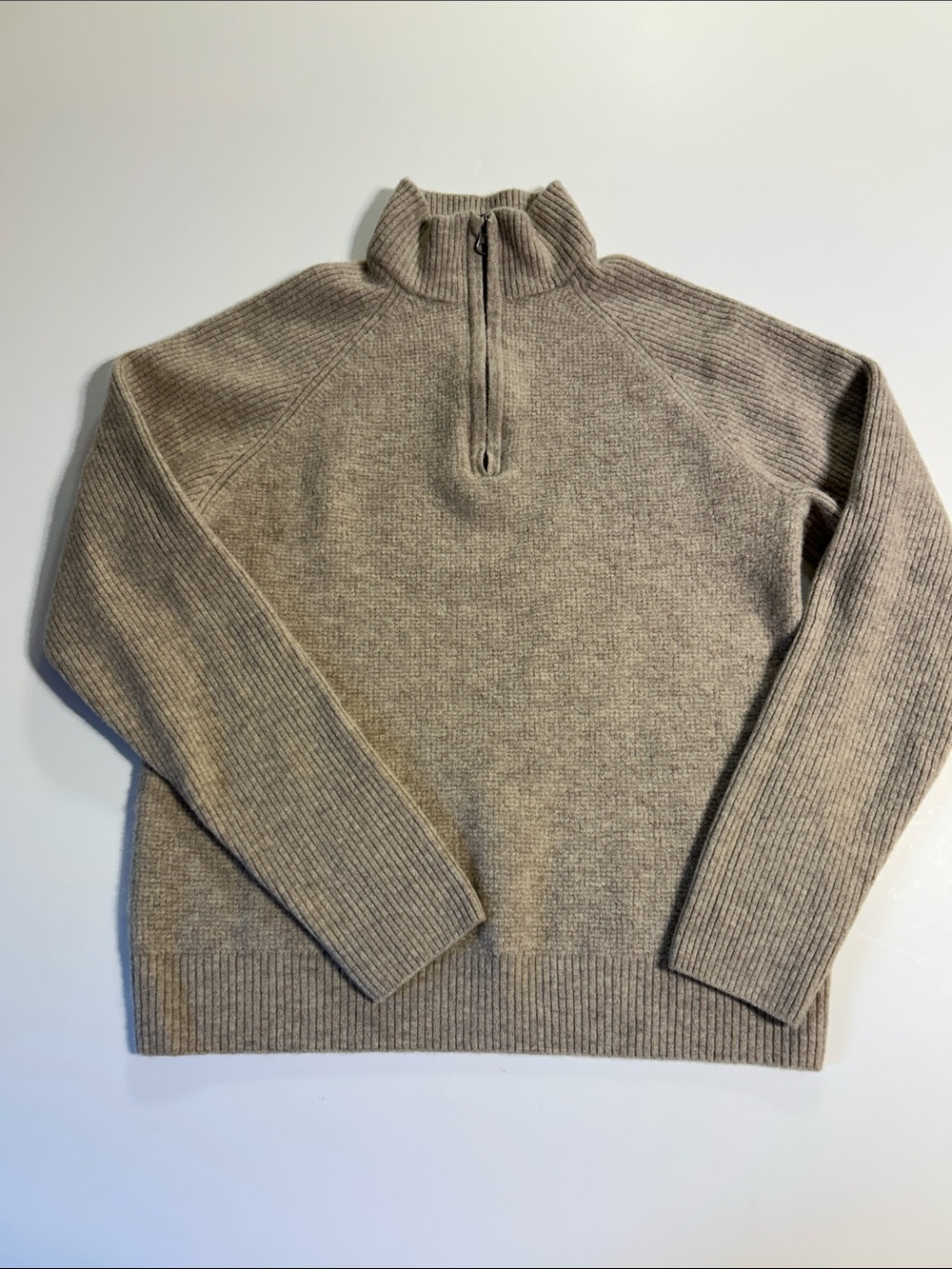 Rails sweater merino wool youth medium  1/4 zip, quarter zip pullover preppy